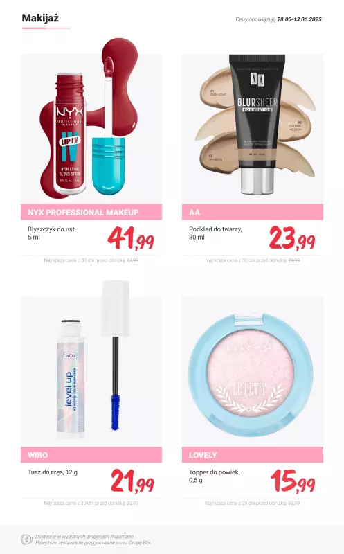 Rossmann - gazetka promocyjna Nowości na PROMOCJI od piątku 30.05 do piątku 13.06 - strona 13