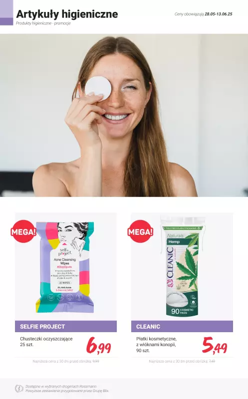 Rossmann - gazetka promocyjna Produkty higieniczne - promocje od wtorku 03.06 do piątku 13.06 - strona 14