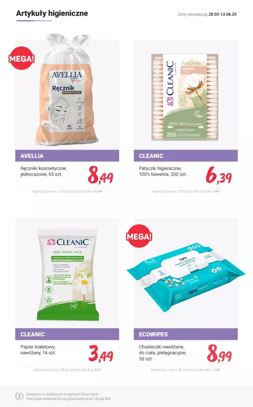 Rossmann - gazetka promocyjna Produkty higieniczne - promocje od wtorku 03.06 do piątku 13.06 - strona 15