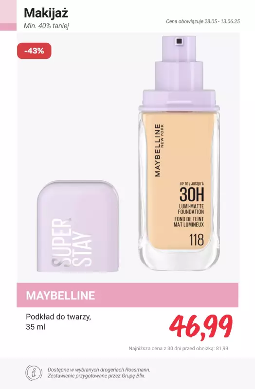 Rossmann - gazetka promocyjna Produkty min. 40% taniej od czwartku 05.06 do piątku 13.06 - strona 4