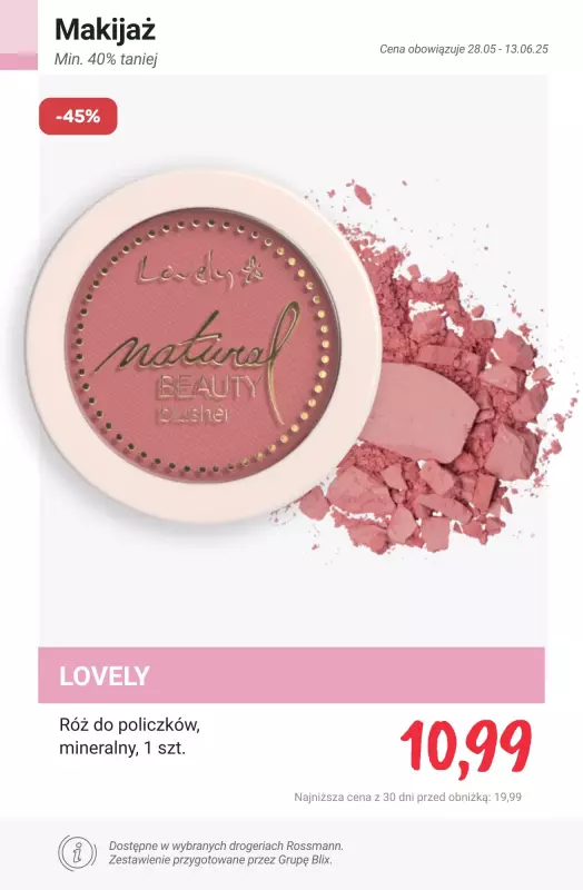 Rossmann - gazetka promocyjna Produkty min. 40% taniej od czwartku 05.06 do piątku 13.06 - strona 10