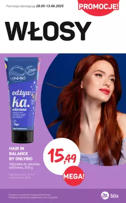 Rossmann - gazetka promocyjna MEGA promocje na włosy od soboty 07.06 do piątku 13.06