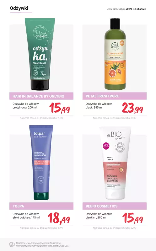 Rossmann - gazetka promocyjna MEGA promocje na włosy od soboty 07.06 do piątku 13.06 - strona 7