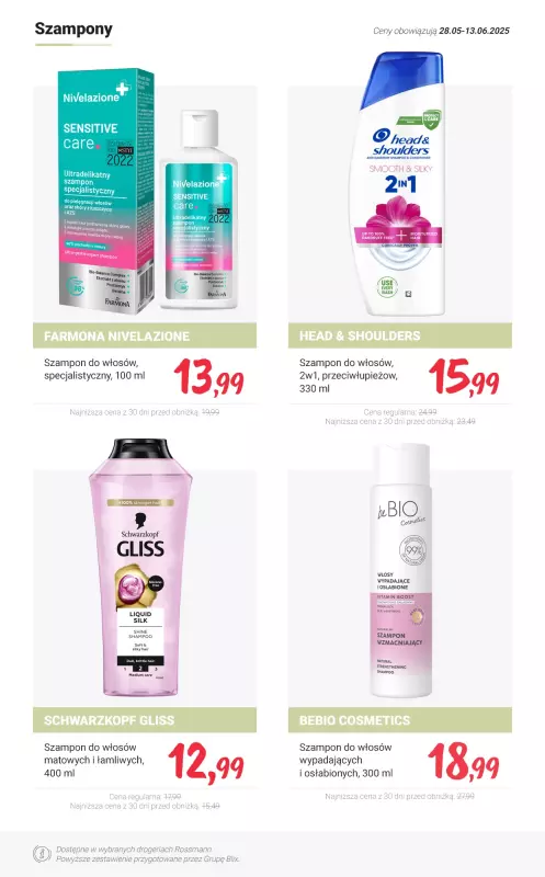 Rossmann - gazetka promocyjna MEGA promocje na włosy   - strona 3