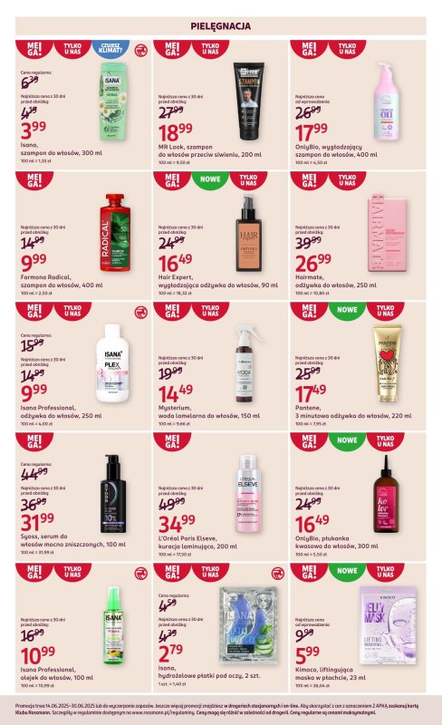 Rossmann - gazetka promocyjna Gazetka od soboty 14.06 do poniedziałku 30.06 - strona 7