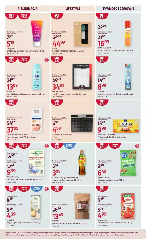 Rossmann - gazetka promocyjna Gazetka od soboty 14.06 do poniedziałku 30.06 - strona 13