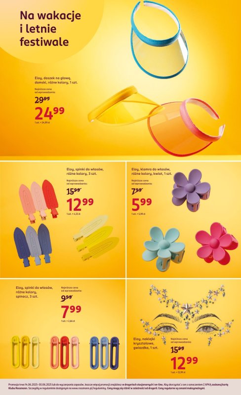 Rossmann - gazetka promocyjna Gazetka od soboty 14.06 do poniedziałku 30.06 - strona 15
