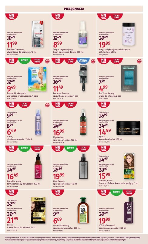 Rossmann - gazetka promocyjna Gazetka od soboty 14.06 do poniedziałku 30.06 - strona 6