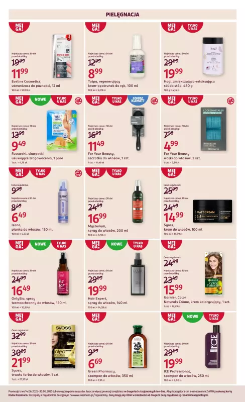 Rossmann - gazetka promocyjna Gazetka od soboty 14.06 do poniedziałku 30.06 - strona 6