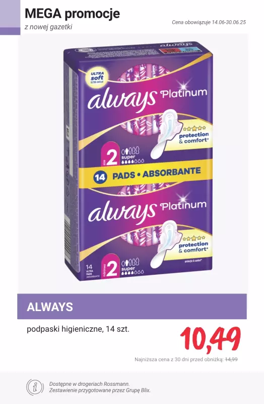 Rossmann - gazetka promocyjna MEGA promocje z nowej gazetki   - strona 3