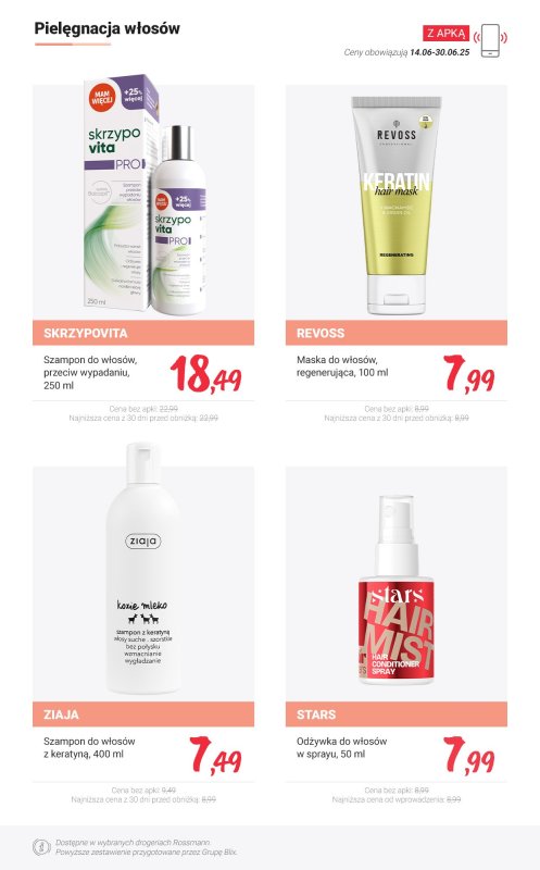 Rossmann - gazetka promocyjna Taniej z APKĄ od wtorku 17.06 do poniedziałku 30.06 - strona 10