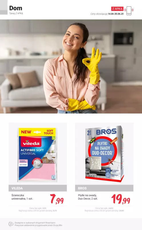 Rossmann - gazetka promocyjna Taniej z APKĄ od wtorku 17.06 do poniedziałku 30.06 - strona 14