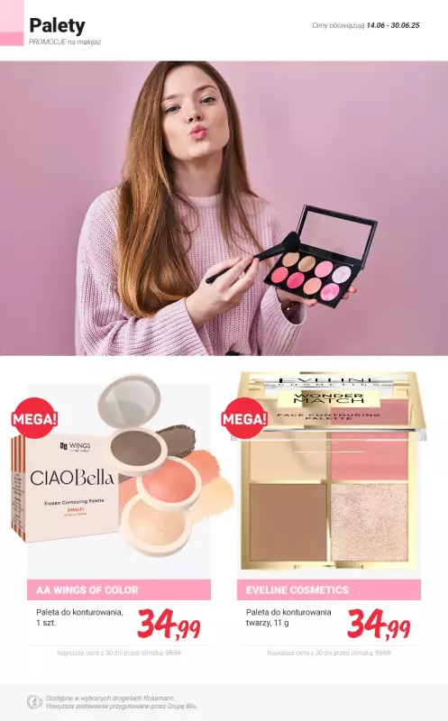 Rossmann - gazetka promocyjna PROMOCJE - produkty do makijażu od czwartku 19.06 do poniedziałku 30.06 - strona 11