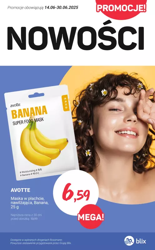 Rossmann - gazetka promocyjna Nowości na PROMOCJI od soboty 21.06 do poniedziałku 30.06