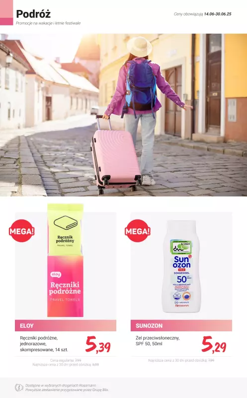 Rossmann - gazetka promocyjna Wakacje i letnie festiwale - promocje od poniedziałku 23.06 do poniedziałku 30.06 - strona 12
