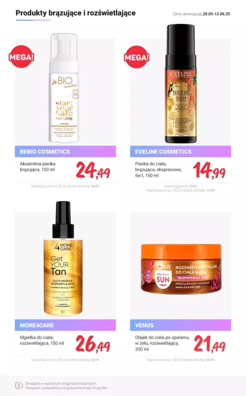 Rossmann - gazetka promocyjna Wakacje i letnie festiwale - promocje od poniedziałku 23.06 do poniedziałku 30.06 - strona 10