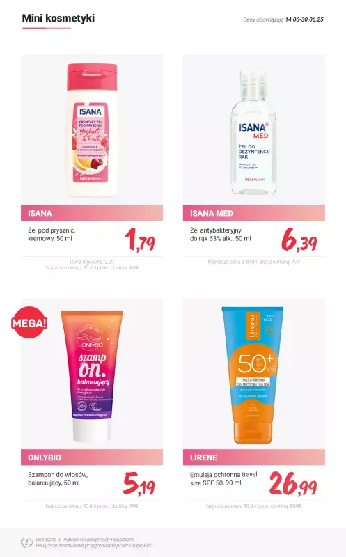 Rossmann - gazetka promocyjna Wakacje i letnie festiwale - promocje od poniedziałku 23.06 do poniedziałku 30.06 - strona 13