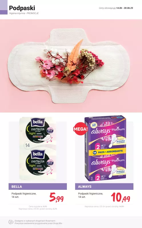 Rossmann - gazetka promocyjna Higiena intymna - PROMOCJE   - strona 2