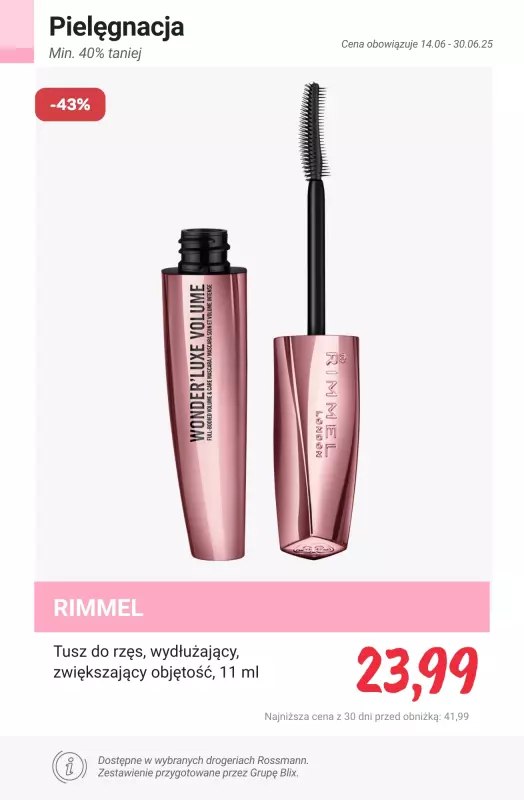 Rossmann - gazetka promocyjna Produkty min. 40% taniej od soboty 28.06 do poniedziałku 30.06 - strona 13
