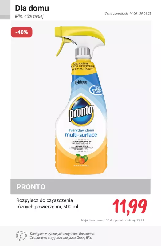 Rossmann - gazetka promocyjna Produkty min. 40% taniej od soboty 28.06 do poniedziałku 30.06 - strona 20
