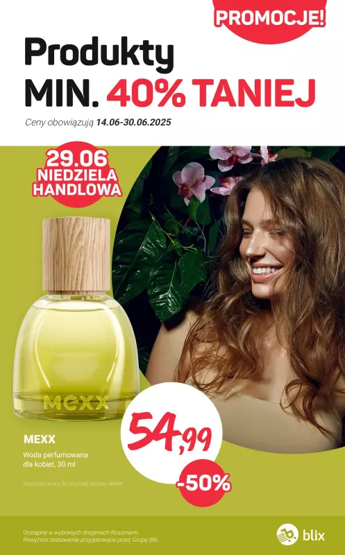 Rossmann - gazetka promocyjna Produkty min. 40% taniej od soboty 28.06 do poniedziałku 30.06