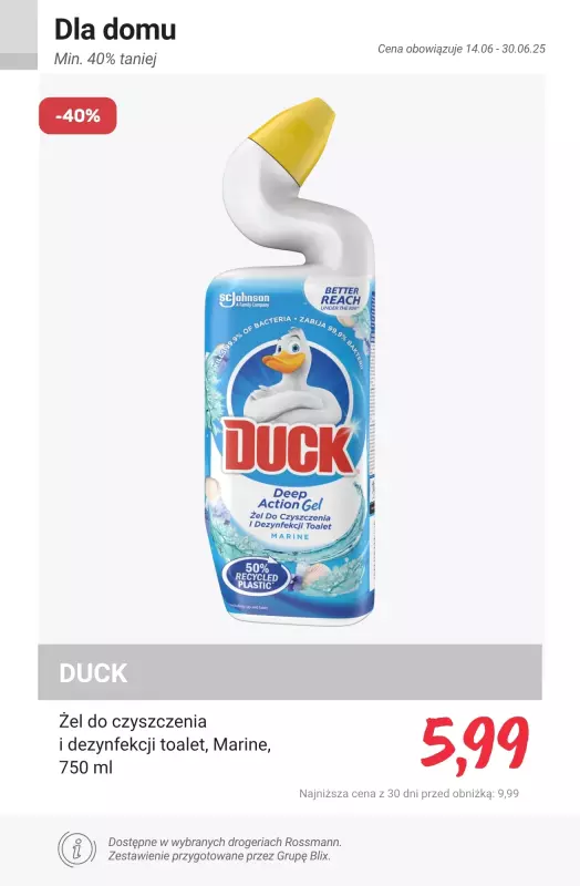 Rossmann - gazetka promocyjna Produkty min. 40% taniej od soboty 28.06 do poniedziałku 30.06 - strona 19