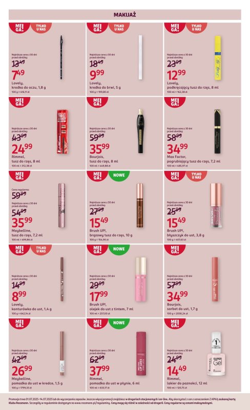 Rossmann - gazetka promocyjna Gazetka od wtorku 01.07 do poniedziałku 14.07 - strona 11
