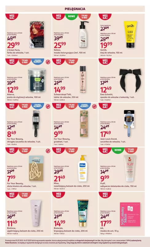 Rossmann - gazetka promocyjna Gazetka od wtorku 01.07 do poniedziałku 14.07 - strona 4