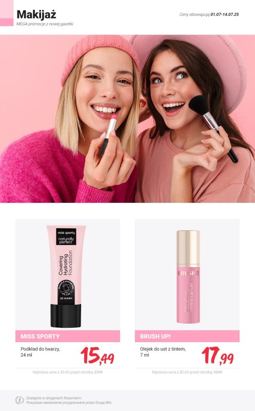 Rossmann - gazetka promocyjna MEGA promocje z nowej gazetki od wtorku 01.07 do poniedziałku 14.07 - strona 9