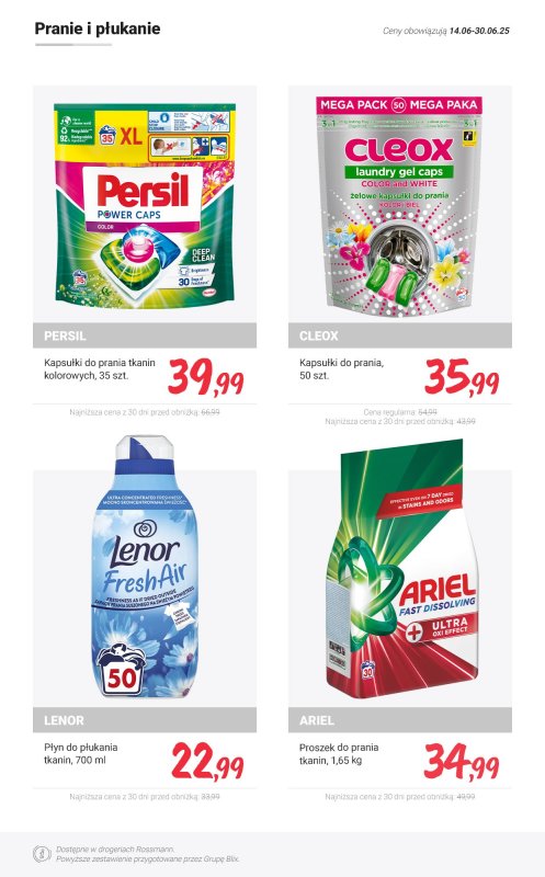 Rossmann - gazetka promocyjna MEGA promocje z nowej gazetki od wtorku 01.07 do poniedziałku 14.07 - strona 13