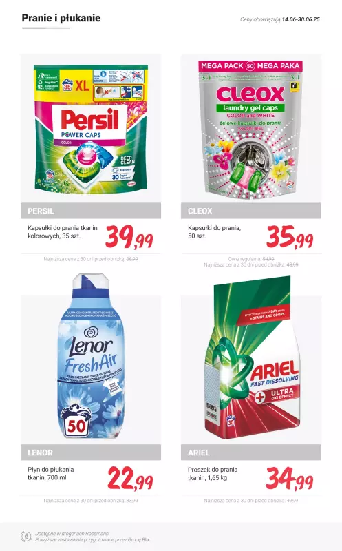 Rossmann - gazetka promocyjna MEGA promocje z nowej gazetki od wtorku 01.07 do poniedziałku 14.07 - strona 13