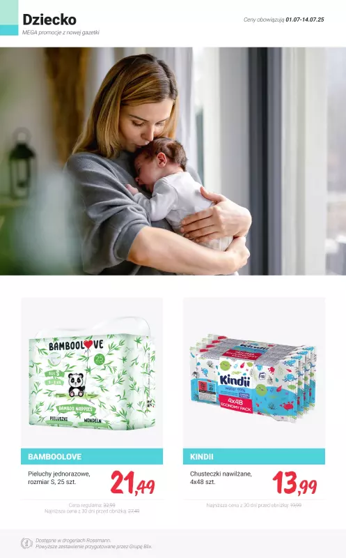 Rossmann - gazetka promocyjna MEGA promocje z nowej gazetki od wtorku 01.07 do poniedziałku 14.07 - strona 15