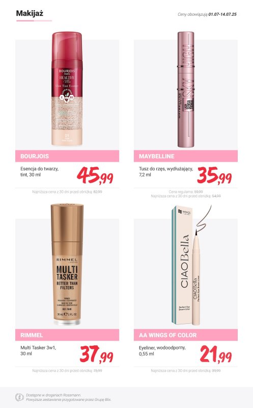 Rossmann - gazetka promocyjna MEGA promocje z nowej gazetki od wtorku 01.07 do poniedziałku 14.07 - strona 10