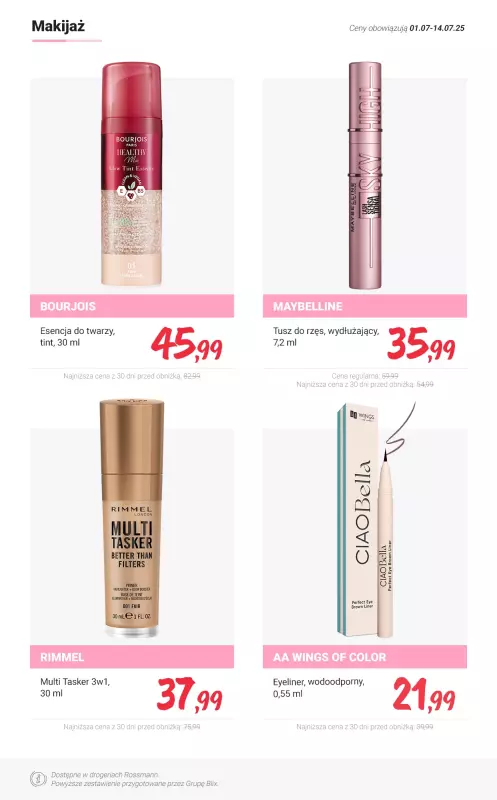 Rossmann - gazetka promocyjna MEGA promocje z nowej gazetki od wtorku 01.07 do poniedziałku 14.07 - strona 10