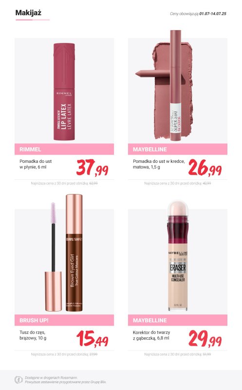 Rossmann - gazetka promocyjna MEGA promocje z nowej gazetki od wtorku 01.07 do poniedziałku 14.07 - strona 11