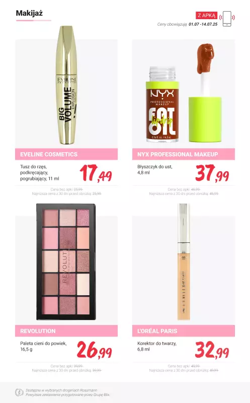 Rossmann - gazetka promocyjna Taniej Z APKĄ od środy 02.07 do poniedziałku 14.07 - strona 4