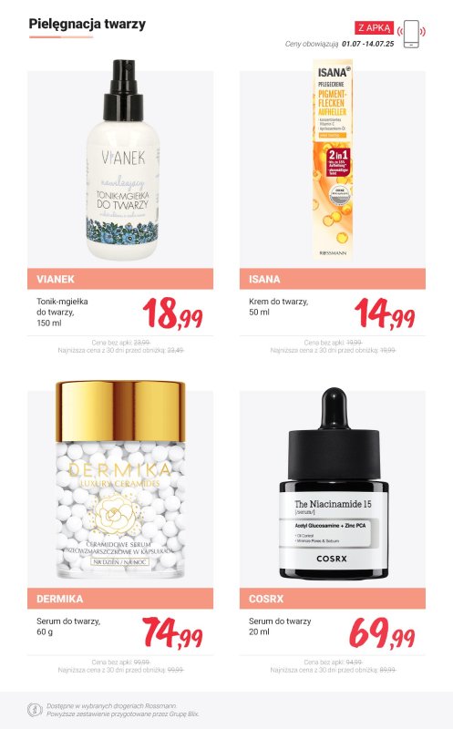 Rossmann - gazetka promocyjna Taniej Z APKĄ od środy 02.07 do poniedziałku 14.07 - strona 6