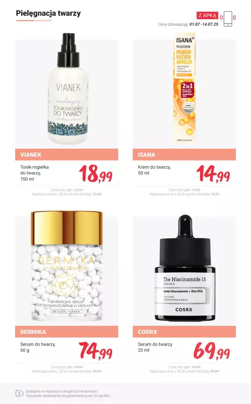 Rossmann - gazetka promocyjna Taniej Z APKĄ od środy 02.07 do poniedziałku 14.07 - strona 6