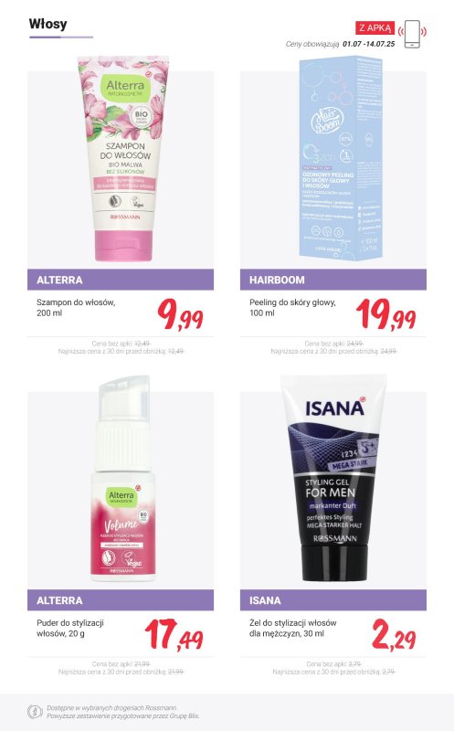 Rossmann - gazetka promocyjna Taniej Z APKĄ od środy 02.07 do poniedziałku 14.07 - strona 9