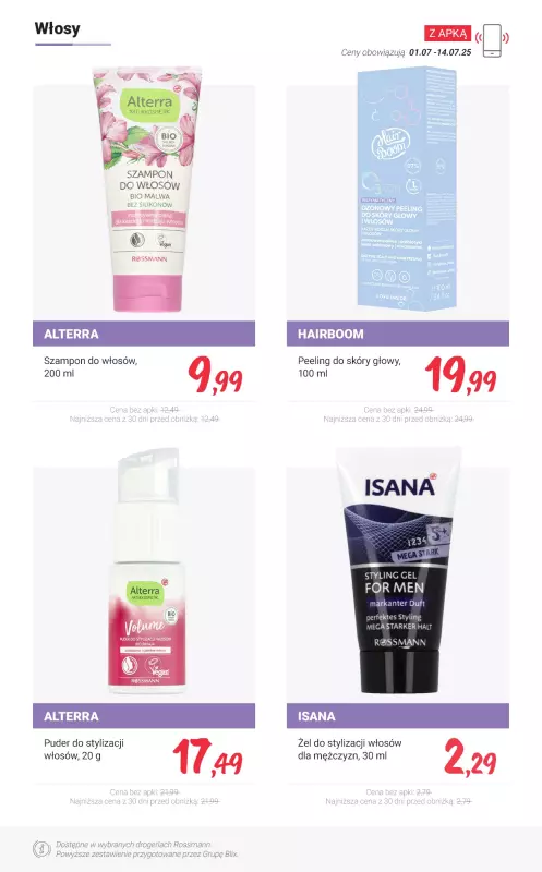 Rossmann - gazetka promocyjna Taniej Z APKĄ od środy 02.07 do poniedziałku 14.07 - strona 9