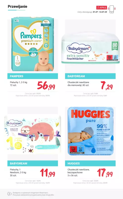 Rossmann - gazetka promocyjna Taniej Z APKĄ od środy 02.07 do poniedziałku 14.07 - strona 15