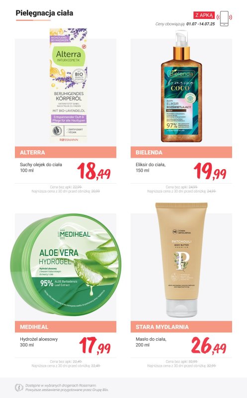Rossmann - gazetka promocyjna Taniej Z APKĄ od środy 02.07 do poniedziałku 14.07 - strona 7