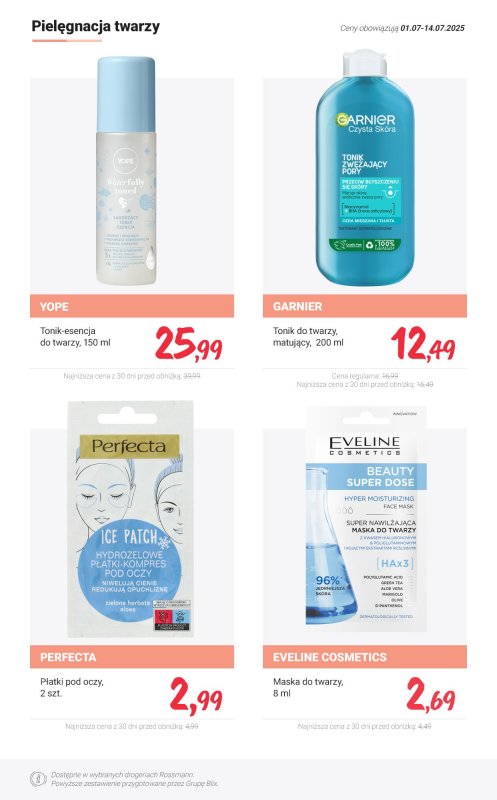 Rossmann - gazetka promocyjna Lato bez obaw - pielęgnacja i opalanie PROMOCJE od soboty 05.07 do poniedziałku 14.07 - strona 4