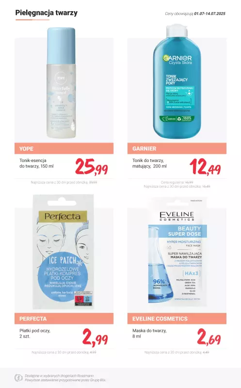 Rossmann - gazetka promocyjna Lato bez obaw - pielęgnacja i opalanie PROMOCJE od soboty 05.07 do poniedziałku 14.07 - strona 4