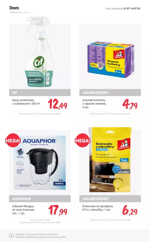 Rossmann - gazetka promocyjna NOWOŚCI na promocji! od poniedziałku 07.07 do poniedziałku 14.07 - strona 14