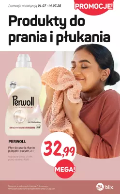 Rossmann - gazetka promocyjna Produkty do prania i płukania - PROMOCJE od czwartku 10.07 do poniedziałku 14.07