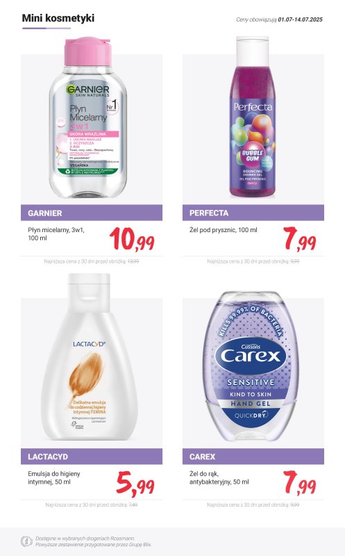 Rossmann - gazetka promocyjna Przydatne w podróży - PROMOCJE od soboty 12.07 do poniedziałku 14.07 - strona 15