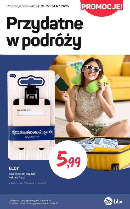 Rossmann - gazetka promocyjna Przydatne w podróży - PROMOCJE  
