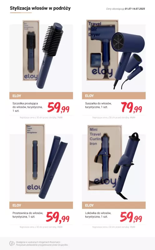 Rossmann - gazetka promocyjna Przydatne w podróży - PROMOCJE od soboty 12.07 do poniedziałku 14.07 - strona 8
