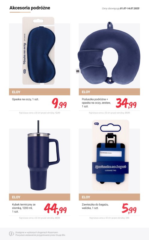 Rossmann - gazetka promocyjna Przydatne w podróży - PROMOCJE od soboty 12.07 do poniedziałku 14.07 - strona 7